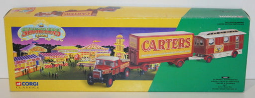 Corgi 1/50 scale 16501 Scammell Highwayman ballast + trailer & caravan Carters