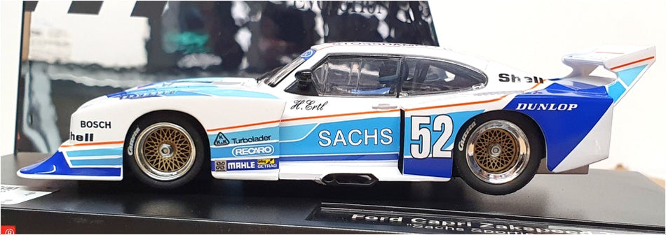 Carrera Evolution 1/32 Scale Slot 20027568 - Ford Capri Zakspeed Turbo Sachs #52