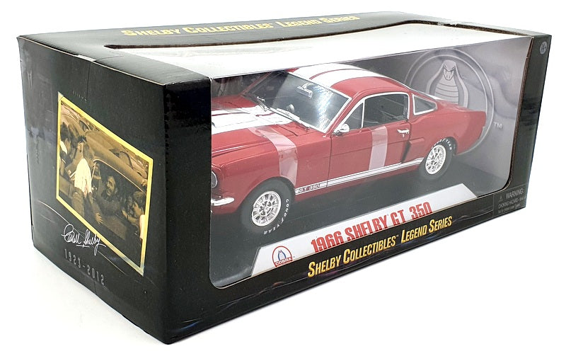 Shelby Collectibles 1/18 Scale 25321S - 1966 Shelby GT 350 - Red/White