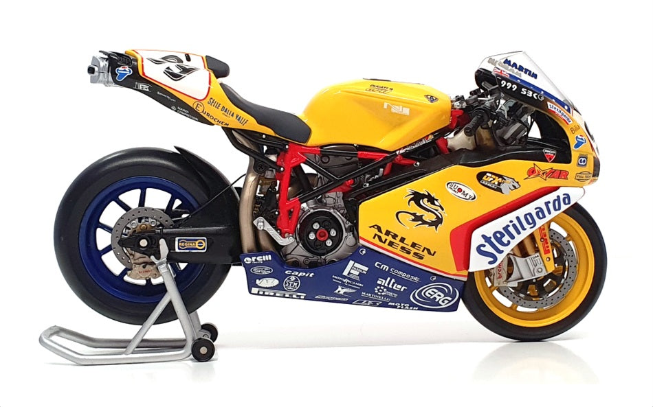 Minichamps 1/12 Scale 122 040299 - Ducati 999RS Motorbike WSB 2004 - S. Martin