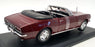 Maisto 1/18 Scale 46629 - 1967 Chevrolet Camaro SS 396 Conv - Burgundy