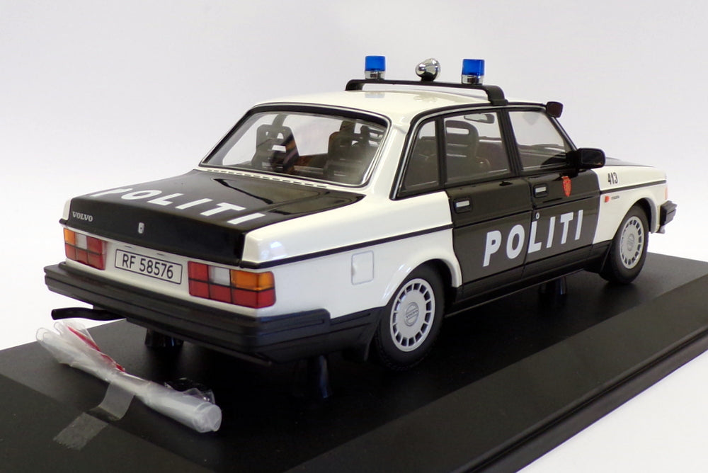 Minichamps 1/18 Scale 155 171496 - 1986 Volvo 240 GL Norway 2 Politi