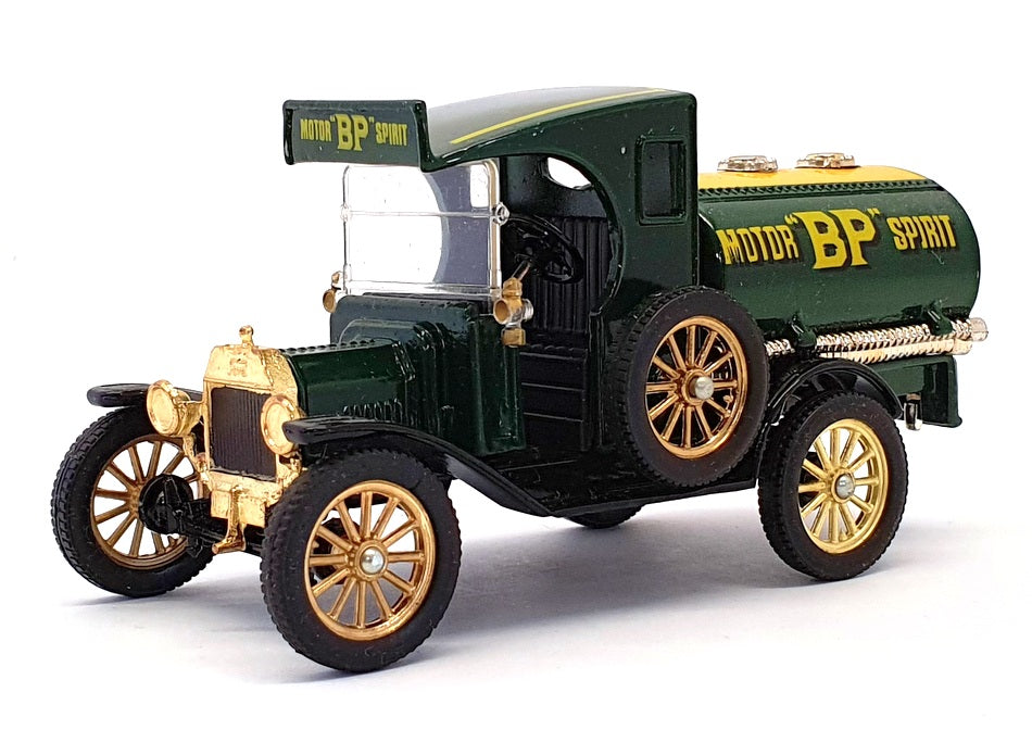 Corgi 10cm Long Diecast C880 - Ford Model T Truck - BP Green/Yellow