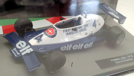 Altaya 1/43 Scale Model Car 1101IR10 - Tyrrell 008 1978 Patrick Depailler