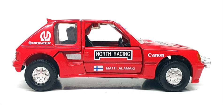 Corgi 1/36 Scale Diecast 94183 - Peugeot 205 Turbo North Racing - Red