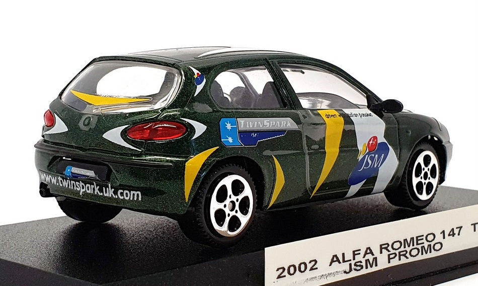 Majorette 1/43 Scale MJ01G - 2002 Alfa Romeo 147 T/S JSM Promo REWORKED