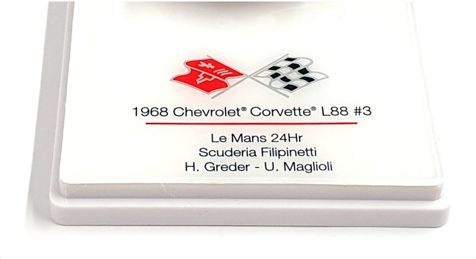 TSM 1/43 Scale TSM124320 - 1968 Chevrolet Corvette L88 - #3 Le Mans 24h