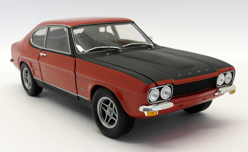 Minichamps 1/18 Scale - 180 089071 Ford Capri 2600 RS 1970 Red Black