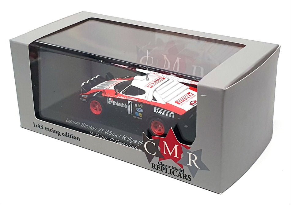 CMR 1/43 Scale WRC016 - Lancia Stratos - #1 Winner Hunsruck Rally 1978