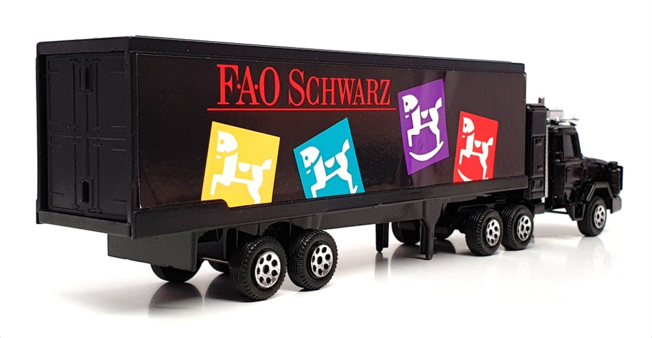 Corgi 1/64 Scale C1246 - Leyland Scammel Truck & Trailer "FAO Schwarz" - Black