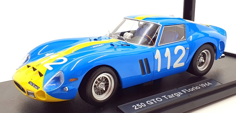 KK Scale 1/18 Scale Diecast KKDC180733 Ferrari 250 GTO Targa Florio 1964 - Blue