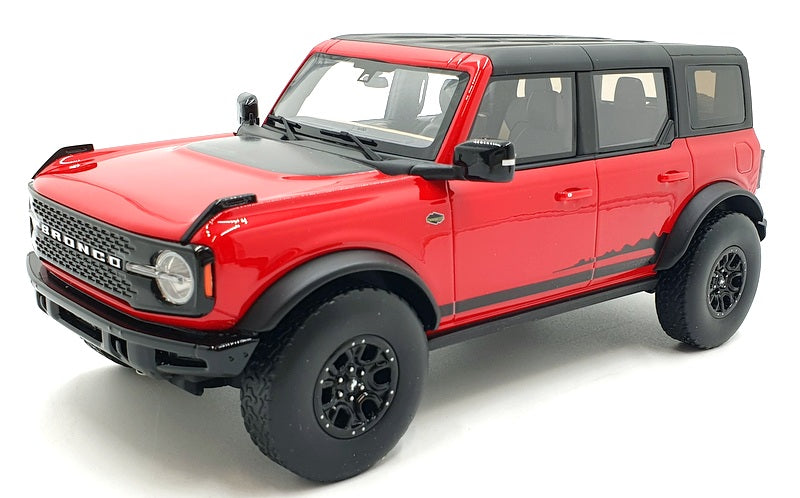 GT Spirit 1/18 Scale Resin GT360 - Ford Bronco - Red