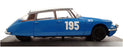 Vitesse 1/43 Scale L102 - Citroen DS19 #195 Monte Carlo Winner 1966