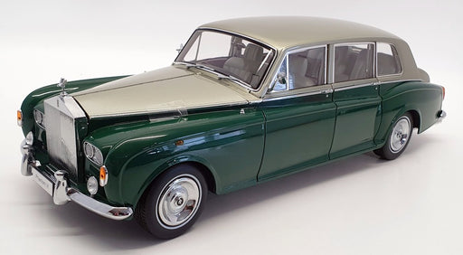 Kyosho 1/18 Scale 08905GRS - 1968 Rolls Royce Phantom VI - Green/Silver