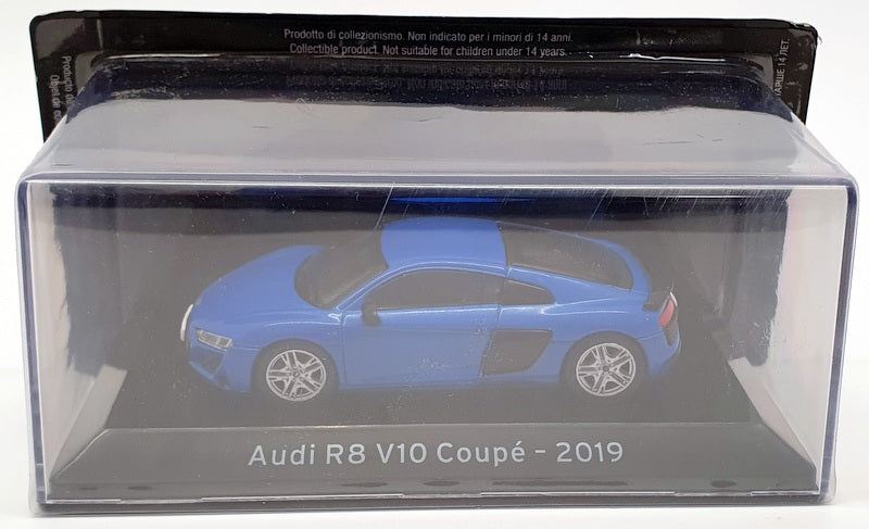 Altaya 1/43 Scale Model Car 1501IR2 - 2019 Audi R8 V10 Coupe - Blue