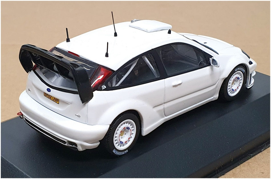 Ixo 1/43 Scale Diecast RAM177 - Ford Focus WRC Sweden Test Car 2005 - White