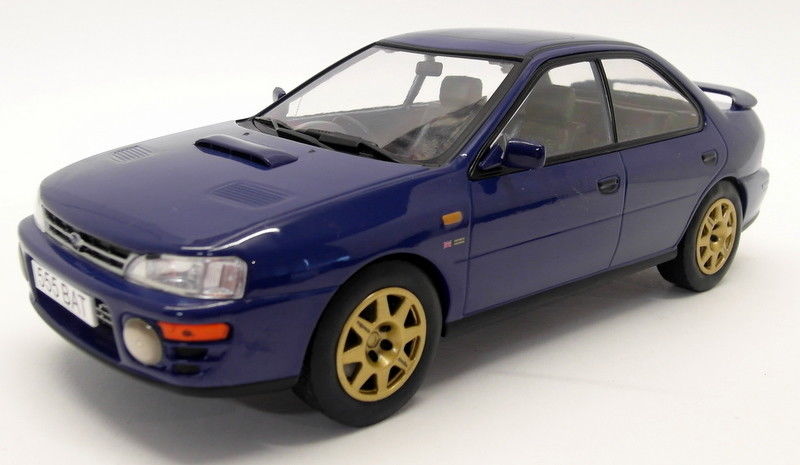 Ixo 1/18 Scale Diecast - 18CMC002 Subaru Impreza WRX 1995 Blue Model Car