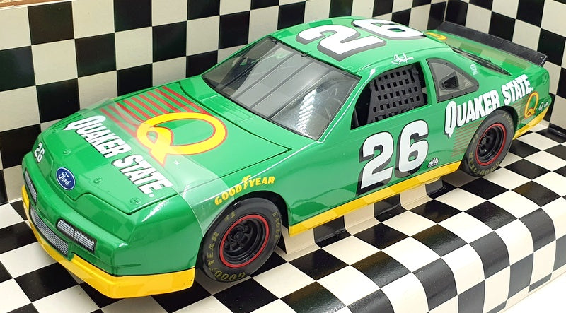 Ertl 1/18 Scale Diecast 7577 - Ford Thunderbird Quaker State #26 NASCAR