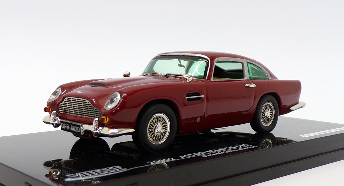 Vitesse 1/43 Scale 20602 - Aston Martin DB5 - Dark Metallic Maroon