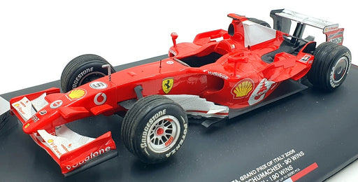 Hot Wheels 1/18 Scale J2994 Ferrari 248 F1 Monza 2006 Schumacher Retirement