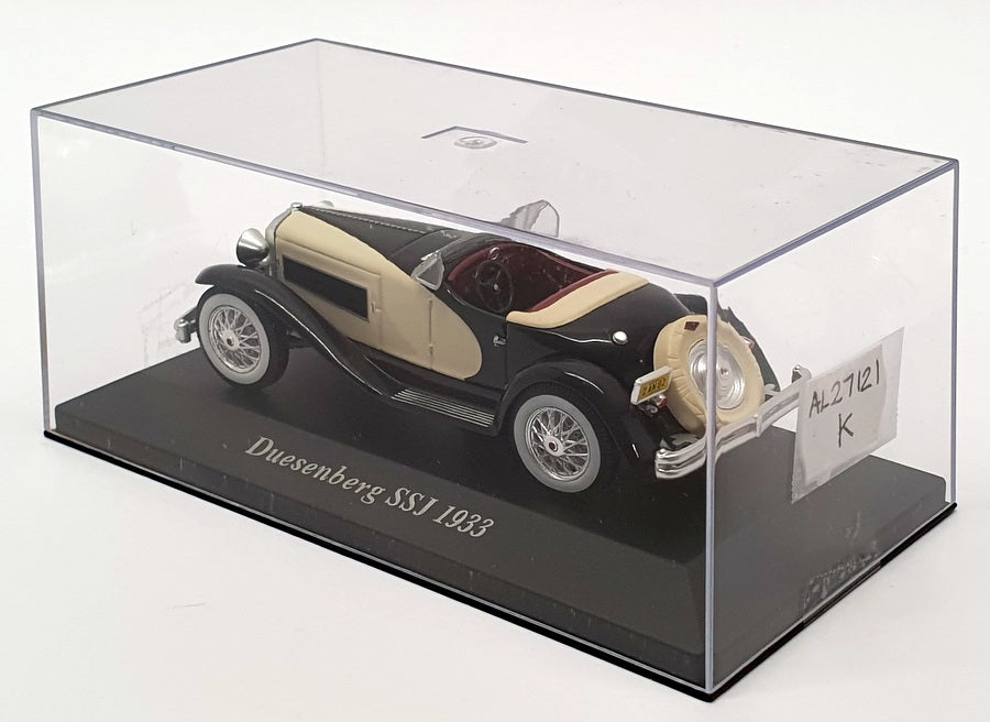 Altaya 1/43 Scale Model Car AL27121K - 1933 Duesenberg SSJ - Black/Cream