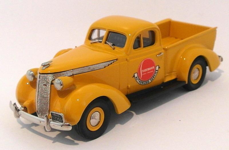 US Model Mint 1/43 Scale US14S - 1937 Studebaker Coupe Pick-Up - Chrome Yellow