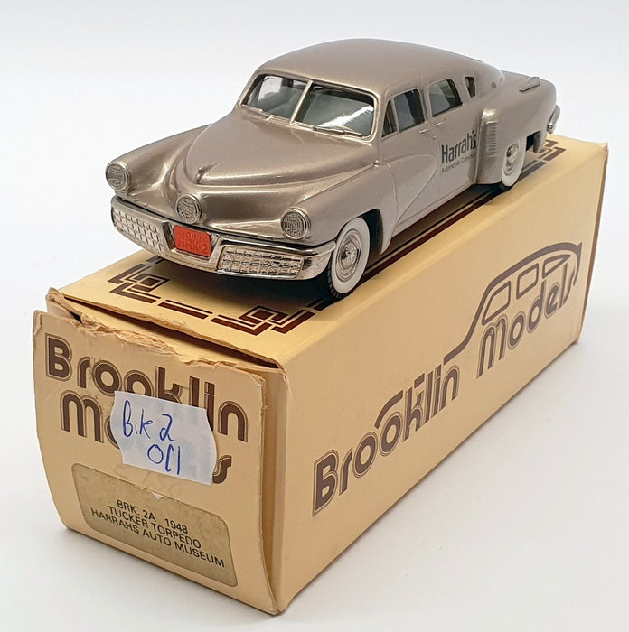 Brooklin Models 1/43 Scale BRK2 011 - 1948 Tucker Torpedo - Harrahs Auto Museum