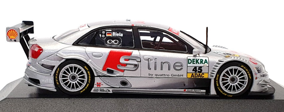 Minichamps 1/43 Scale 400 041445 - Audi A4 DTM 2004 - #45 Biela