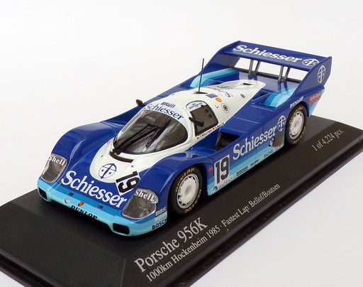 Minichamps 1/43 Scale 430 856699 Porsche 956K Schiesser - 1000Km Hockenheim 1985