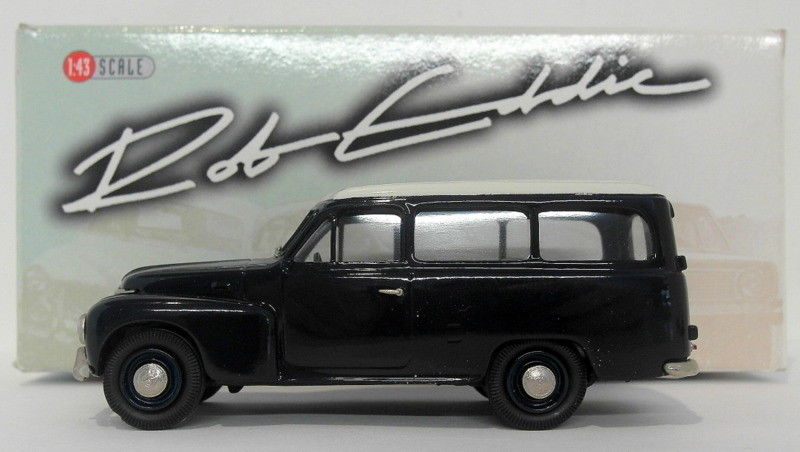 Robeddie Models 1/43 Scale RE7A - 1953 Volvo PV445 - Dark Blue/White