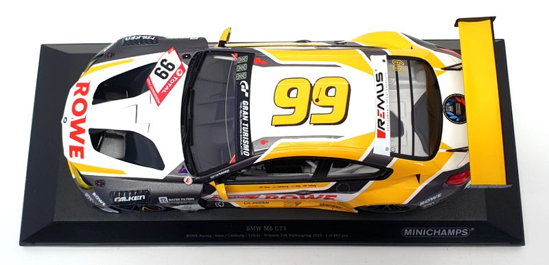 Minichamps 1/18 Scale 155 202699 - 2020 BMW M6 GT3 #99 Sims