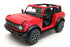 Maisto 1/18 Scale Model Car 46629 - 2021 Ford Bronco Badlands - Red