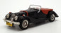 Matchbox 1/43 Scale Model Car DYB03-M - 1955 Morgan 4/4 - Black