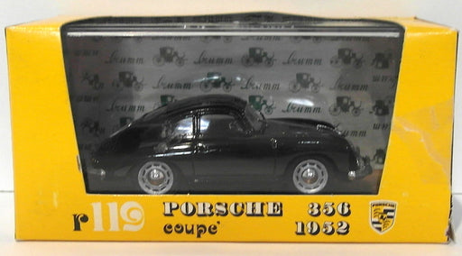 Brumm Models 1/43 Scale Diecast R119 - 1952 Porsche 356 Coupe - Black