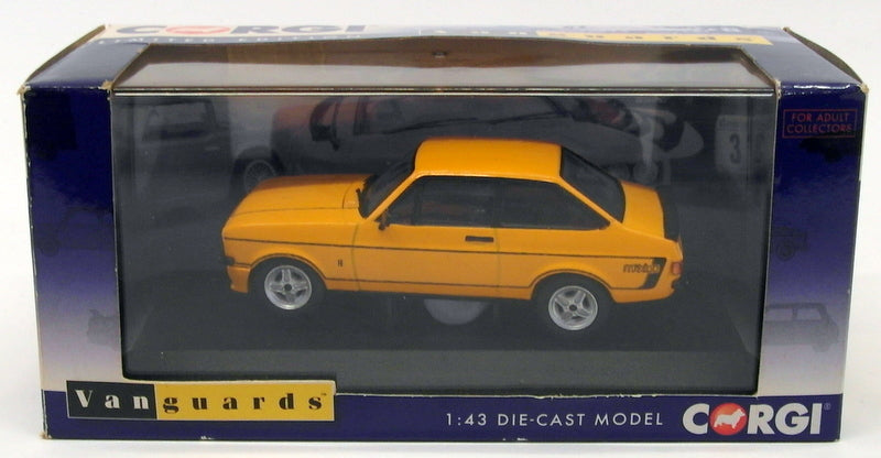 Vanguards 1/43 Scale VA12603 - Ford Escort Mk2 RS Mexico - Signal Amber