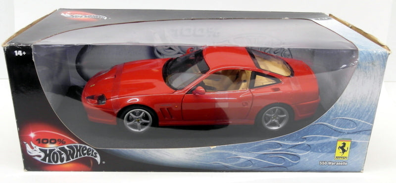 Hot Wheels 1/18 scale - 54600 Ferrari 550 Maranello Rosso Red