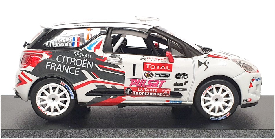 Norev 1/43 Scale 155278 - Citroen DS3 R3 WRC #1 Rallye du Var 2010