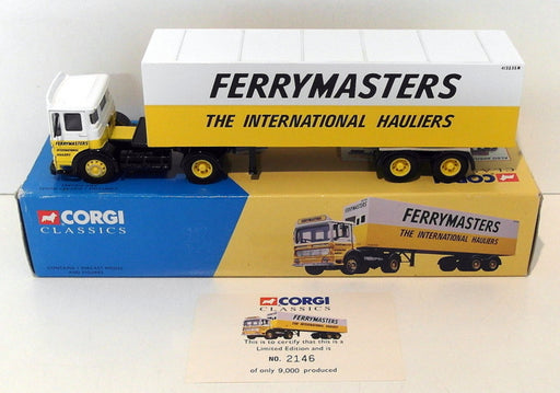 Corgi 1/50 Scale Diecast 21301 - AEC Box Trailer Set - Ferrymasters