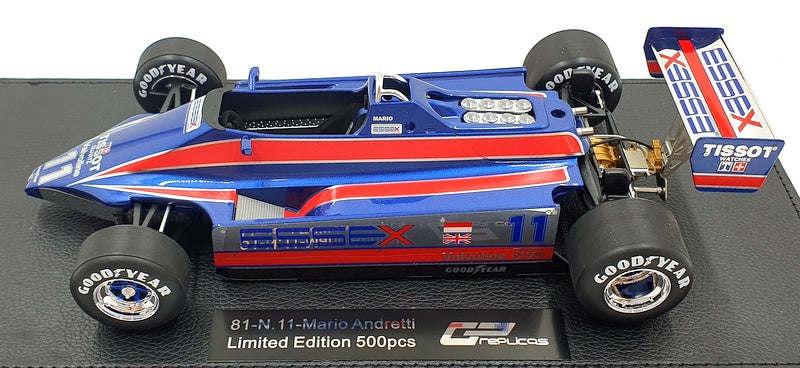 GP Replicas 1/18 Scale Resin GP98A - Lotus 81 1980 #11 Mario Andretti