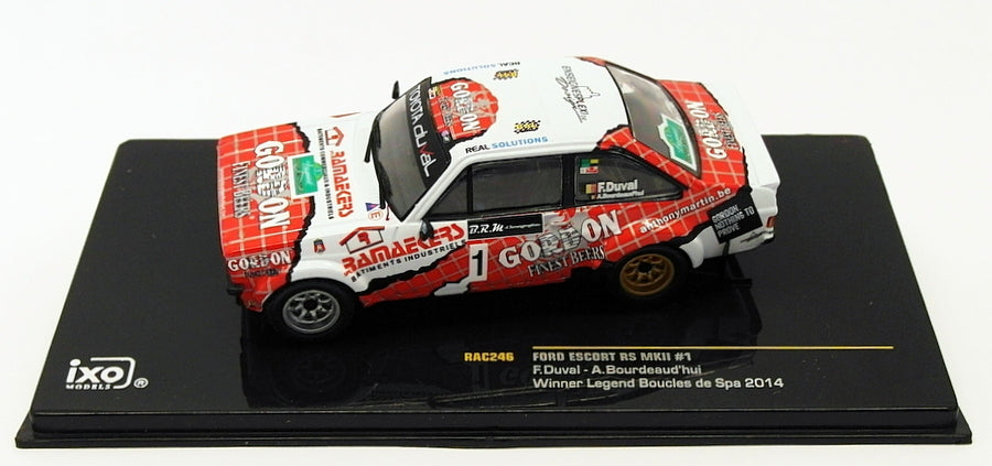 Ixo 1/43 Scale RAC246 - Ford Escort RS Mk2 #1 - 1st Legends Boucles 2014