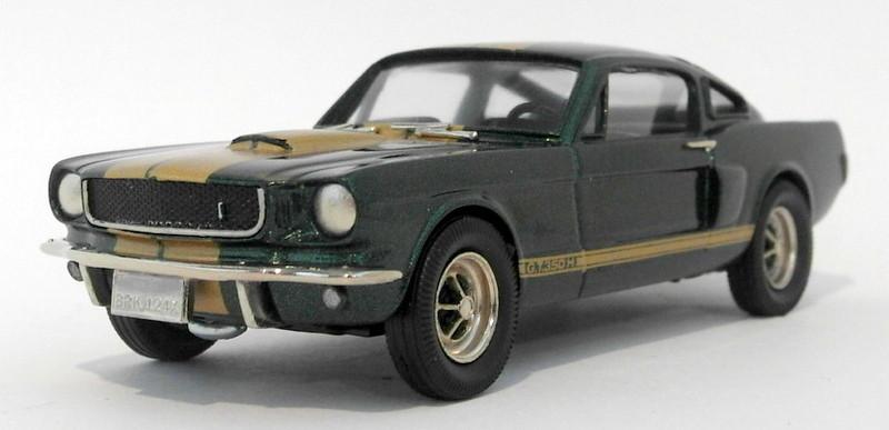 Brooklin 1/43 Scale BRK124X  - 1966 Ford Mustang  F Special 2009 Metallic Green