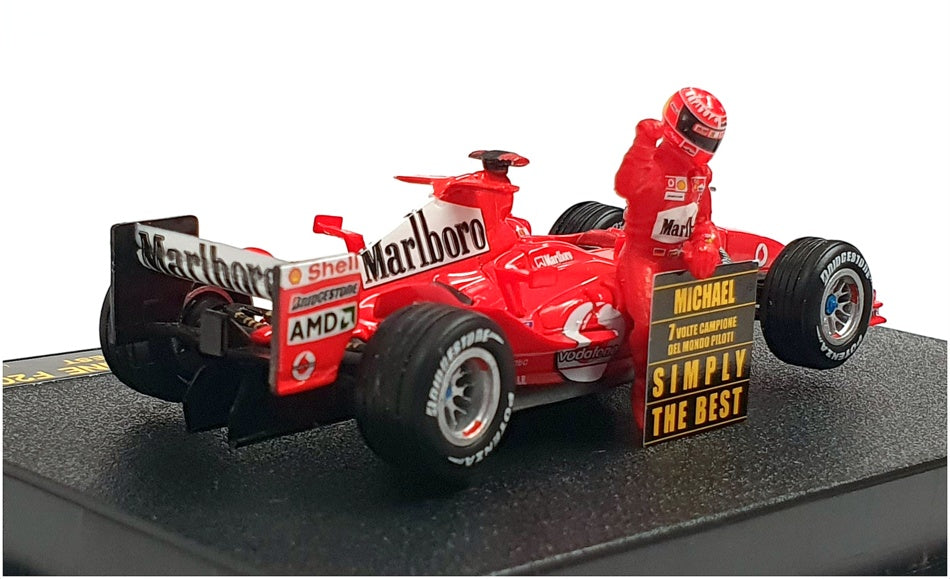 Hotwheels 1/43 Scale 04469 - F1 Ferrari F2004 M'Boro - Schumacher World Champion