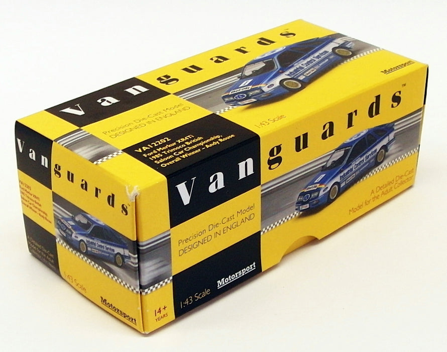 Vanguards 1/43 Scale VA12202 Ford Merkur XR4Ti British Saloon Championship