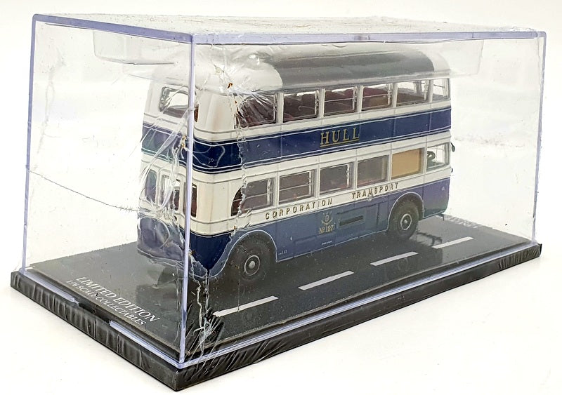 Corgi 1/76 Scale Diecast OM45706 - AEC Q Double Deck Bus Hull Transport R12