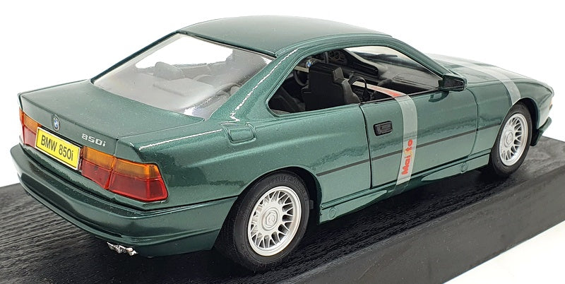 Maisto 1/18 Scale Diecast 31805 - BMW 850i 1990 - Green — R.M.Toys Ltd