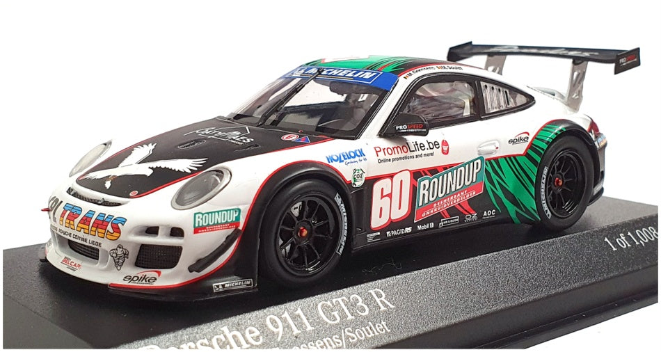 Minichamps 1/43 Scale 400 118960 - Porsche 911 GT3R - #60 Belcar 2011 ...