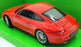 WELLY 1/24 - 24040W PORSCHE 911 991 CARRERA S RED