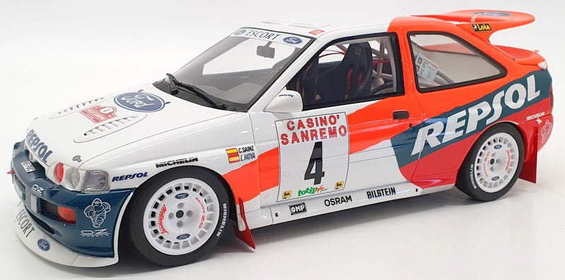 Otto Mobile 1/18 Scale OT844 - 1981 Ford Escort Cosworth #4  Carlos Sainz 1996