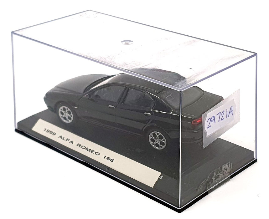 Solido 1/43 Scale Diecast 29721A - 1999 Alfa Romeo 166 - Black