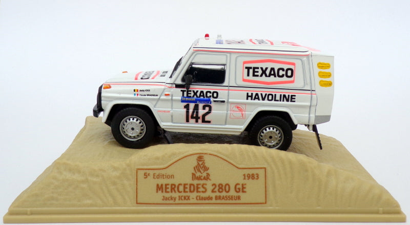 Norev 1/43 Scale N9520 - Mercedes Benz 280 GE - Paris Daker 1983